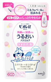 花王 ビオレu 角層まで浸透する うるおいバスミルク パウダリーな香り つめかえ用 (480mL) 詰め替え用 保湿入浴液