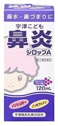 【第(2)類医薬品】宇津救命丸 宇津こども鼻炎シロップA (120mL) 子ども用 鼻炎薬　【セルフメディケーション税制対象商品】