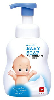 牛乳石鹸 キューピー ベビー全身泡ソープ ポンプ付 (400mL) 泡タイプ ベビーソープ ベビーシャンプー