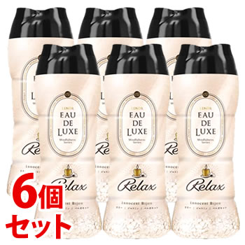 《セット販売》 P G レノア オードリュクス ビーズ マインドフルネスシリーズ リラックス 本体 イノセントビジュ (520mL)×6個セット 衣類の香りづけ専用 【P＆G】