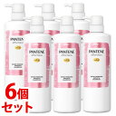 《セット販売》　P&G パンテーン エフォートレス グッドモーニングスムース シャンプー ポンプ (480mL)×6個セット ノンシリコン　【P＆G】