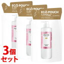 《セット販売》　P&G パンテーン エフォートレス グッドモーニングスムース シャンプー つめかえ用 (350mL)×3個セット 詰め替え用 ノンシリコン　【P＆G】