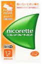 【第(2)類医薬品】ニコレット フルーティミント (12個) 禁煙補助剤 ニコチンガム製剤 【セルフメディケーション税制対象商品】