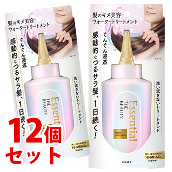 《セット販売》　花王 エッセンシャル ザビューティ 髪のキメ美容 ウォータートリートメント (200mL)×12個セット 洗い流さないトリートメント