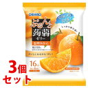 《セット販売》　オリヒロ ぷるんと蒟蒻ゼリーパウチ 温州みかん (20g×6個)×3個セット　※軽減税率対象商品