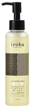 TENGA イロハ インティメートウォッシュ フレッシュ ジュニパーとライムの香り (135mL) デリケートゾーン用 洗浄料 iroha INTIMATE WASH fresh