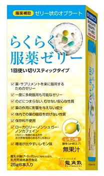 龍角散 らくらく服薬ゼリー スティックタイプ (25g×6本) 使い切り ゼリー状オブラ...