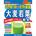 山本漢方 大麦若葉＋乳酸菌 (4g×30パック) 青汁　※軽減税率対象商品