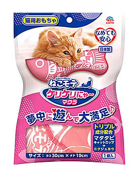 アースペット ねこモテ ケリケリにゃ〜 マクラ (1個) 猫用おもちゃ
