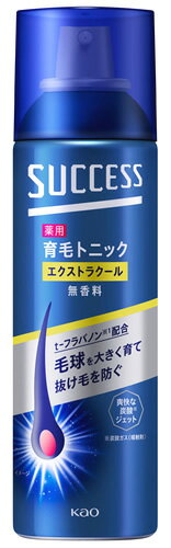 花王 サクセス 薬用育毛トニック エクストラクール (180g) 無香料 メンズ育毛剤 【医薬部外品】