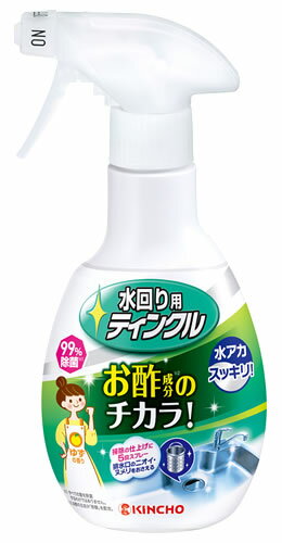 金鳥 KINCHO キンチョウ 水回り用ティンクル 防臭プラスV 本体 (300mL) 流し台・洗面台まわり用洗浄剤 キッチンクリーナー