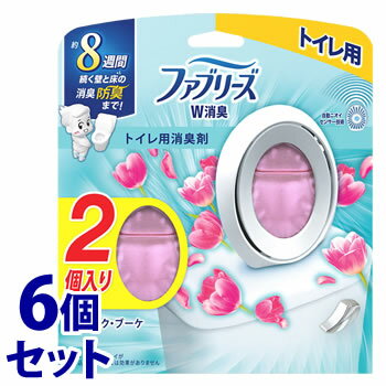 《セット販売》　P&G ファブリーズ W消臭 トイレ用消臭剤 クラシック・ブーケ (6.3mL×2コ)×6個セット トイレ用消臭・芳香剤　【P＆G】