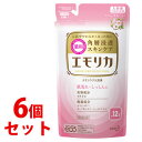 《セット販売》 花王 エモリカ フローラルの香り つめかえ用 (360mL)×6個セット 詰め替え用 薬用 スキンケア入浴液 入浴剤 【医薬部外品】