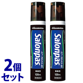 【第2類医薬品】《セット販売》　久光製薬 エアーサロンパスDX (120mL)×2個セット スプレー式鎮痛消炎..