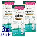 《セット販売》　メニコン エピカ アクアモア (310mL)×3個セット ソフトコンタクトレンズ用 洗浄・すすぎ・消毒・保存液　【医薬部外品】