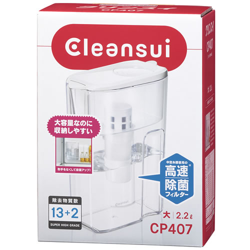��ɩ���ߥ��륯��󥹥� ����󥹥� �ݥåȷ������ CP407-WT (1��) Cleansui