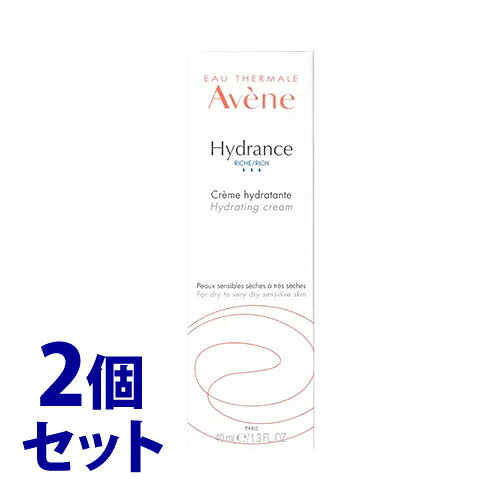 Qiora - 《セット販売》　アベンヌ イドランス クリーム n (39g)×2個セット 敏感肌用クリーム 保湿クリーム Avene