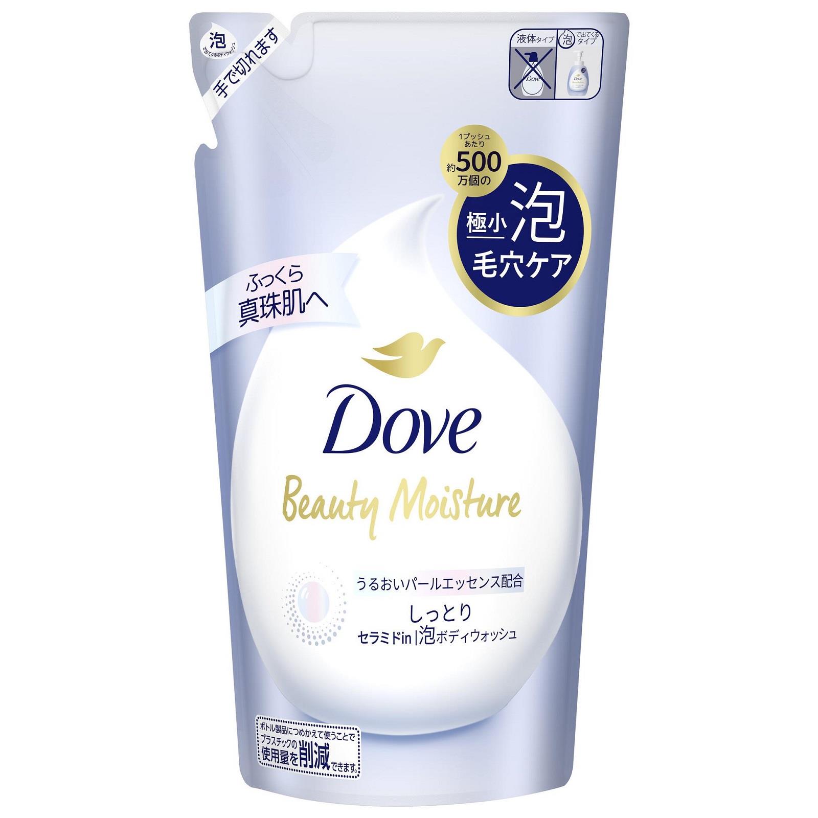 Soaps, Body Soaps - ユニリーバ ダヴ ビューティーモイスチャー 泡ボディウォッシュ しっとり つめかえ用 (430g) 詰め替え用 ボディーソープ Dove