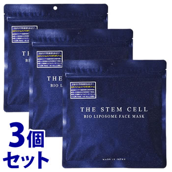 《セット販売》　THE STEM CELL ザ ステムセル BIO リポソーム フェイスマスク (30枚)×3個セット LIPOSOME シートマスク シート状美容マスク