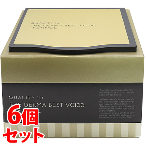 《セット販売》　クオリティファースト ザ ダーマ ベストVC100 プラスレチノール (20枚)×6個セット シートマスク THE DERMA　【送料無料】　【smtb-s】