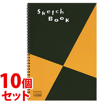 《セット販売》 マルマン スケッチブック 図案シリーズ A4 S131 (1冊)×10個セット 画材用紙 画用紙 図案スケッチブック 【送料無料】 【smtb-...