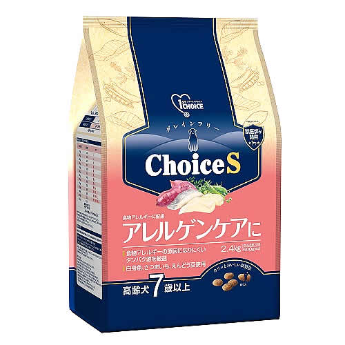 Mature Dog - アースペット ファーストチョイス ChoiceS アレルゲンケアに 高齢犬7歳以上 (2.4kg) ドッグフード