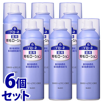 《セット販売》　花王 ブローネ 薬用育毛ローション 微香性 (180g)×6個セット 女性用 薬用 育毛剤　【医薬部外品】　【送料無料】　【smtb-s】