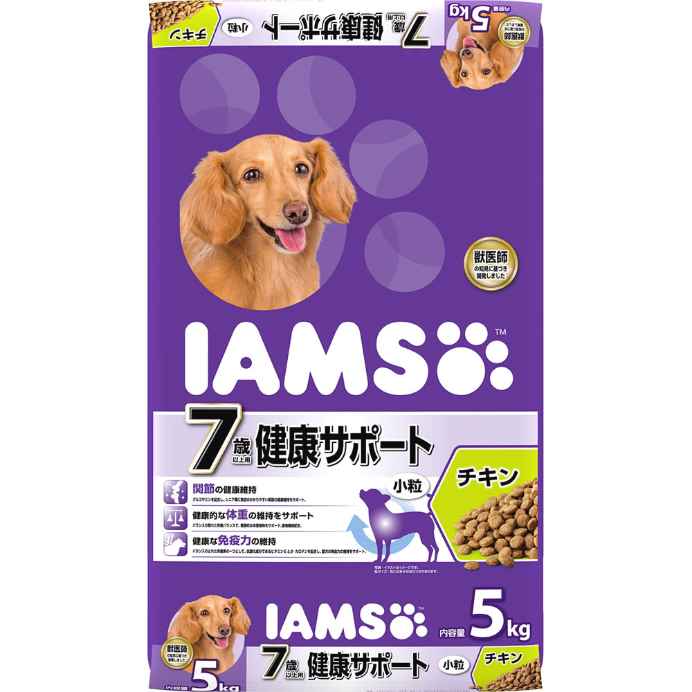 Perfectfit - マースジャパン アイムス 7歳以上用 健康サポート チキン 小粒 (5kg) ドッグフード
