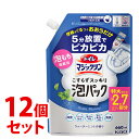 《セット販売》 花王 トイレマジックリン こすらずスッキリ泡パック ウォーターミントの香り つめかえ用 (660mL)×12個セット 詰め替え用 トイレ用合成洗...