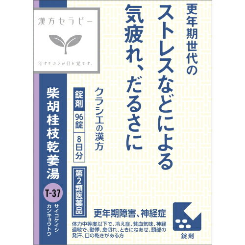 【第2類医薬品】クラシエ薬品 JPS柴胡桂枝乾姜湯エキス錠N (96錠) 漢方セラピー さいこけいしかんきょうとう 漢方製剤