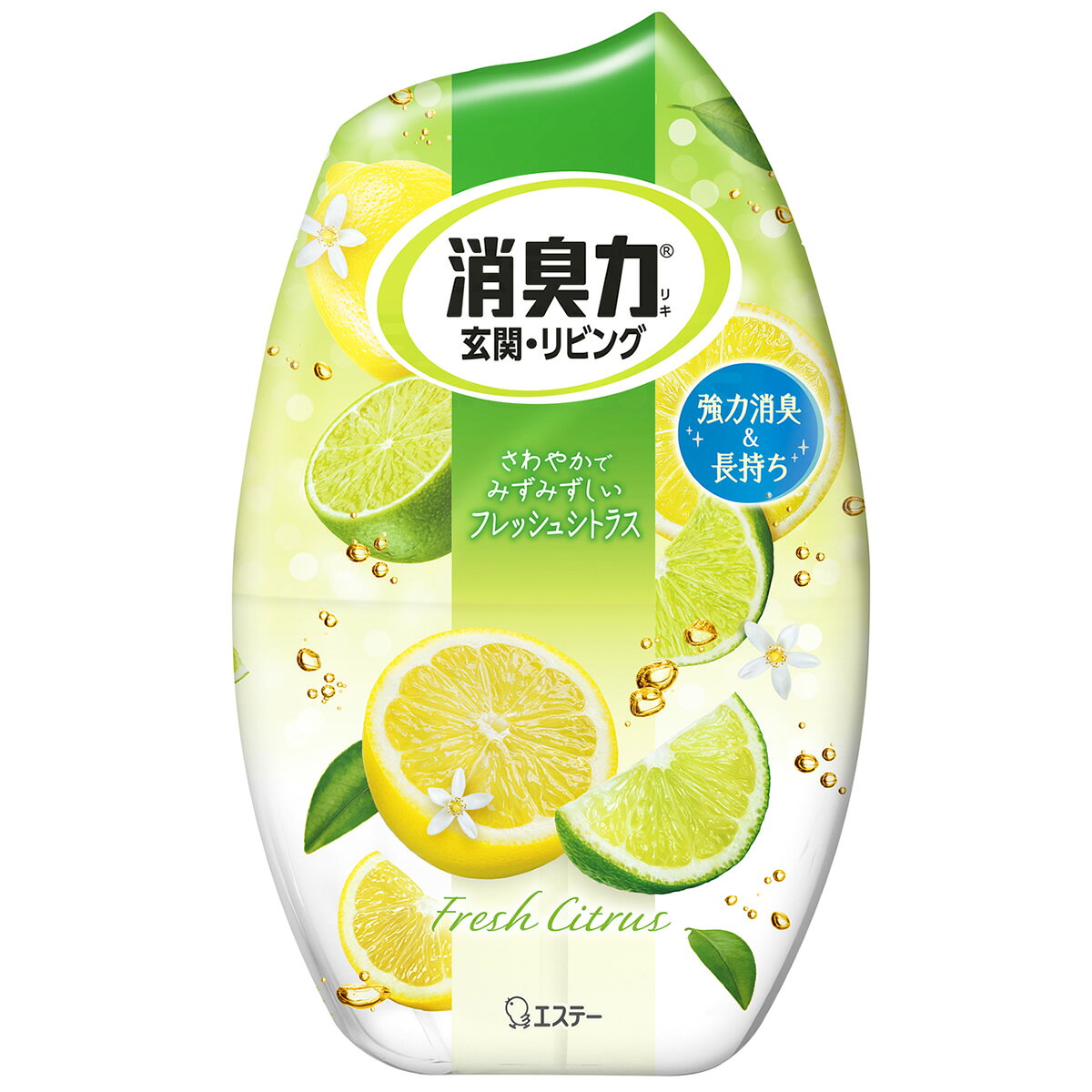 エステー お部屋の消臭力 フレッシュシトラス (400mL) 室内用 置き型 消臭剤 芳香剤