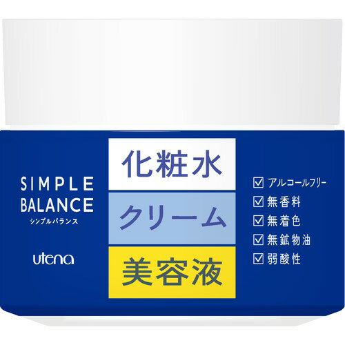ウテナ シンプルバランス 美白ジェル 化粧水 クリーム 美容液 (100g) 【医薬部外品】 ウテナ シンプルバランス 美白ジェル 化粧水 クリーム 美容液 (100g) 【医薬部外品】