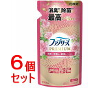 《セット販売》 P&Gファブリーズ 消臭スプレー PREMIUM 消臭+除菌成分最高レベル配合 衣類・布製品用消臭剤 パステルフローラル&ブロッサムの香り 詰め替え 320mLx6個セット(3)