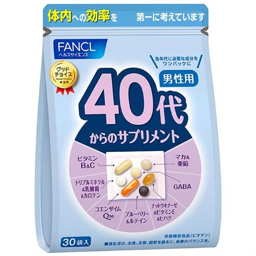 Rakuten - ファンケル　40代からのサプリメント　男性用　(7粒×30袋) 栄養機能食品 FANCL ※軽減税率対象商品