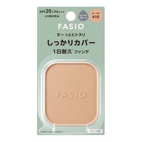 コーセー ファシオ　ヒトヌリカバー耐久ファンデーション　＃410 SPF20 PA+++ レフ...