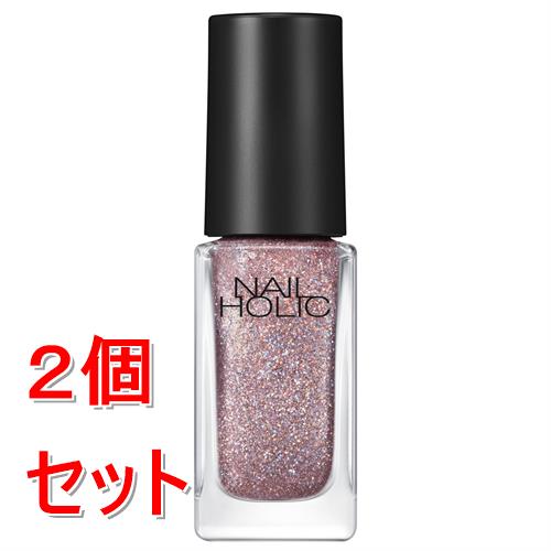 GOSEN - 《セット販売》 コーセー ネイルホリック　ラメフレークカラーズ　#048 (5mL)×2個セット　ラメ　速乾仕上げ