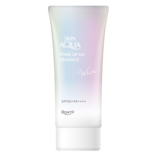 ロート製薬 スキンアクアトーンアップUVエッセンスホワイト (70g)　透明感 SPF50+ PA++++ 3