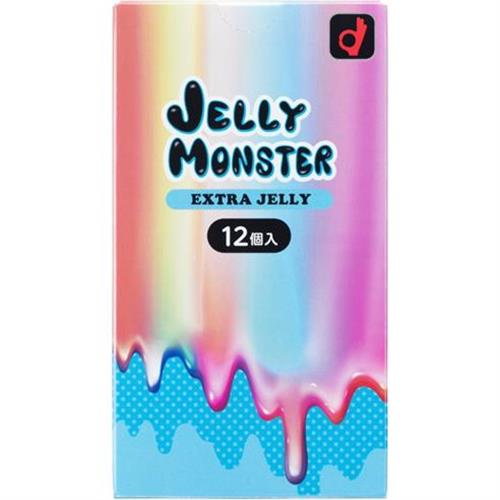 オカモト ゼリーモンスター モイスト (12個) コンドーム 避妊具