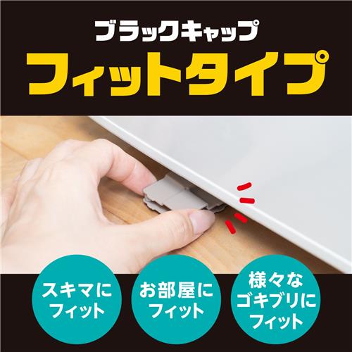 アース製薬 ブラックキャップフィット　(16個入)【防除用医薬部外品】