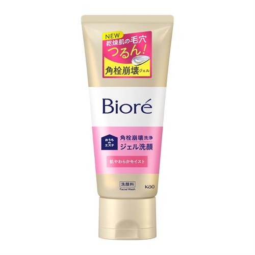 Gel - 花王 ビオレ　おうちdeエステ　ジェル洗顔　肌やわらかモイスト　180g　おうちでエステ　ピンク