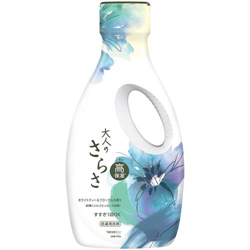 P&G 大人のさらさ 洗濯洗剤 液体 ホワイトティー&フローラルの香り 本体 (600g)