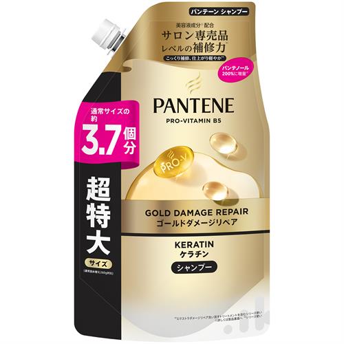 P&G パンテーン ゴールドダメージリペア シャンプー 詰め替え 超特大 950g