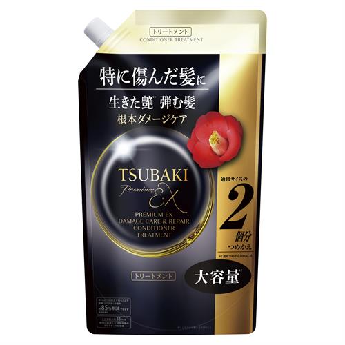 ファイントゥデイ TSUBAKI　プレミアムEX　ダメージケア&リペア　コンディショナートリートメント　詰替え　600mL　ツバキ　つめかえ