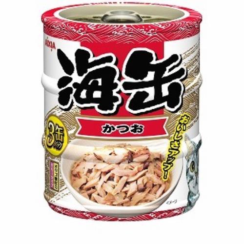 Other Wet Food - アイシア 海缶ミニ3Pかつお180g