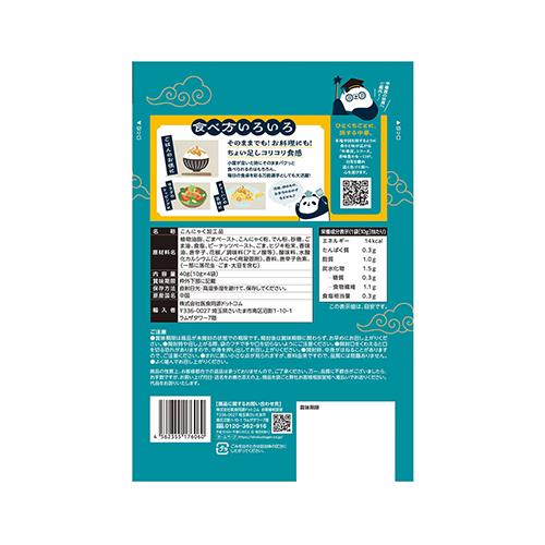 ドラッグストアウェルネスの《セット販売》 医食同源 中華房　コリコリ蒟蒻　まろゴマ味　ISDG　こんにゃく　おつまみ×8個セット※軽減税率対象商品｜アングル2