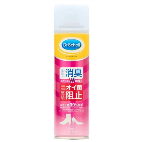 ドクター・ショール　消臭・抗菌　靴スプレー　ベビーパウダーの香り　(150mL)