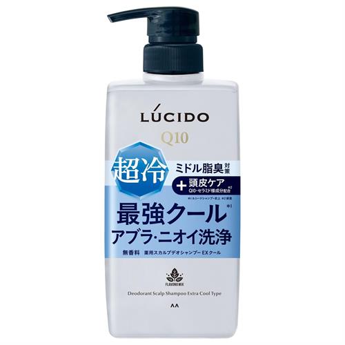 マンダム ルシード　薬用スカルプデオシャンプー　EXクールタイプ　(450mL) 男性用シャンプー【医薬部外品】