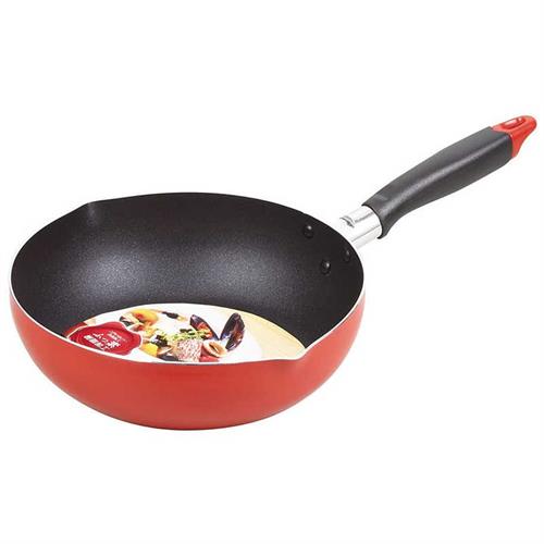 乐天商城 - パール金属 ニューフォア ふっ素加工IH対応深型フライパン24cm　HB-8045