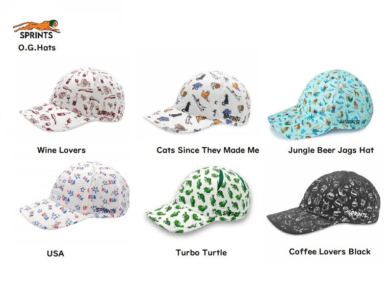 【カテゴリ】 スプリンツ スポーツ キャップ 帽子 【品番】 O.G.Hats 【対象】 男女兼用 / ユニセックス / 男性用 / 女性用 / ウィメンズ 【素材】 超軽量ポリエステル生地 ポリエステル100％ 【サイズ】 ベルクロサイズアジャスター：52cm〜62cmまで調整可能
