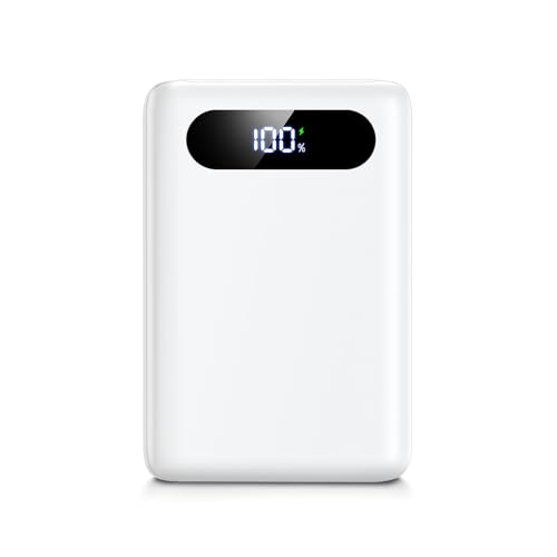 モバイルバッテリー 軽量 小型 【20000mAh超軽量・薄型】最大30W急速充電 LED残量表示 最大5台同時充電可能 多様性充電ケーブル付き スマホ充電器 携帯充電器 iPad/iPhone/Android各種スマホ対応 PSE